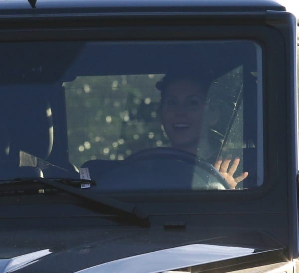 Celebrities arrive at Benji Madden and Cameron Diaz's wedding