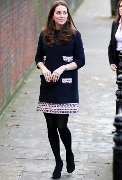 Catherine Duchess of Cambridge officially names The Clore Art Room at Barlby Primary School, London, Britain - 15 Jan 2015
