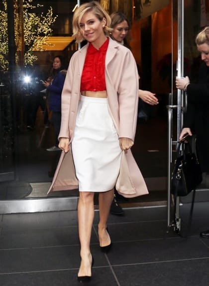 Sienna Miller sighting, 120414