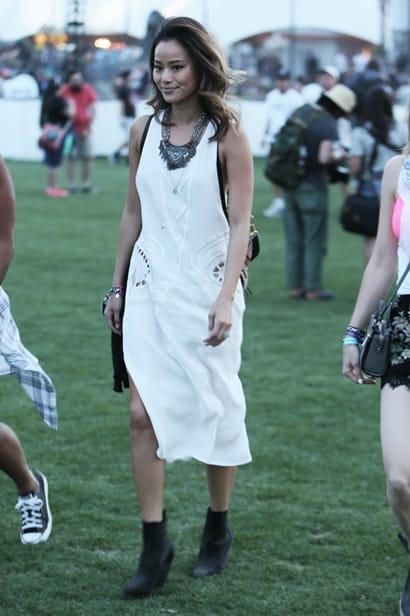 Jamie Chung At Coachella