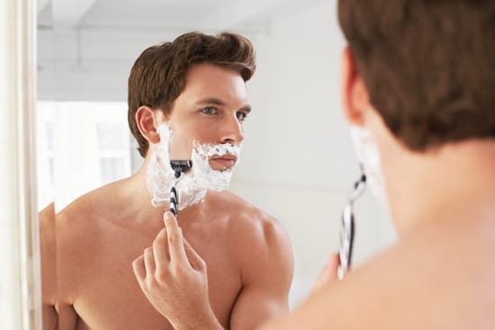 Man grooming