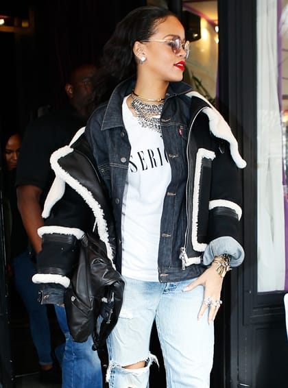 Rihanna Out And About - Paris