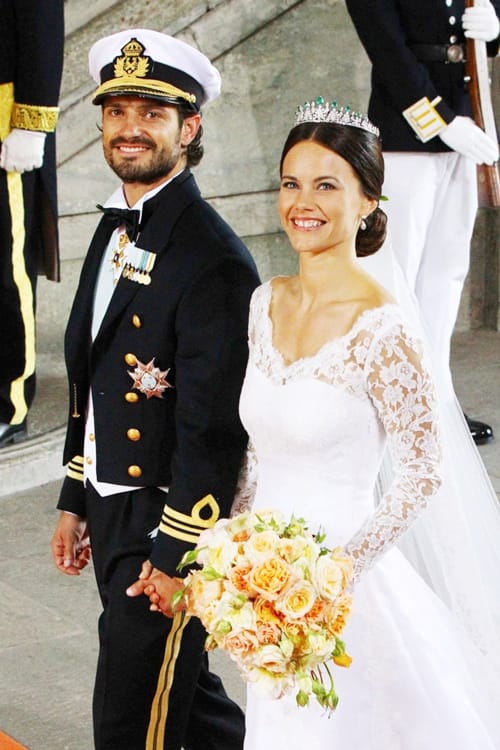 The wedding of Prince Carl Philip and Sofia Hellqvist, Royal Palace, Stockholm, Sweden - 13 Jun 2015