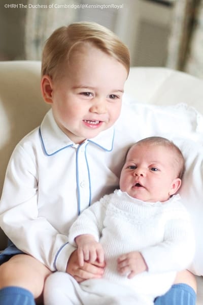 prince george and princess charlotte