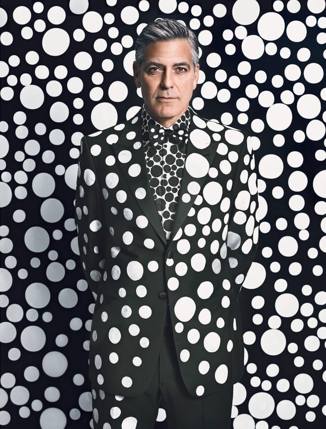 1-george-clooney-by-yayoi-kusama-for-w-magazines-art-issue
