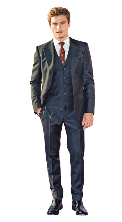 three piece suit