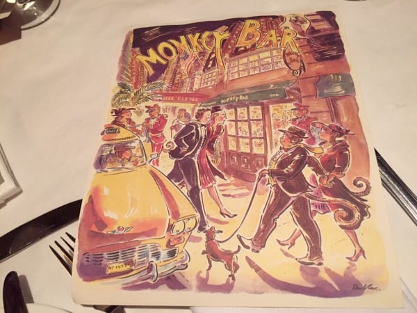 Lunch di Monkey Bar, lokasi penggambaran buat siri Sex and The City.