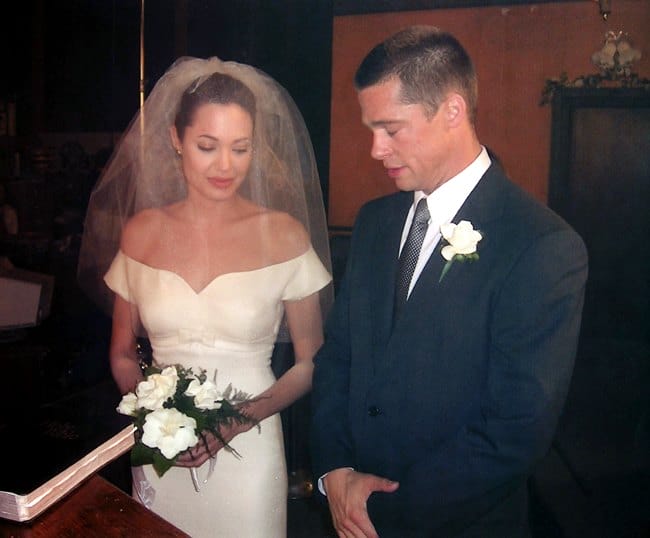 September 20, 2017 - File - ANGELINA JOLIE has filed for divorce from Brad Pitt, the actress's lawyer has confirmed. The actress filed for 'dissolution of marriage' on Monday, adding the 'decision was made for the health of the family'. She's asking for physical custody of the couple's six children and asking the judge to give Pitt visitation. The couple have been together since 2004 but only married in August 2014. Pictured: RELEASE DATE: June 10, 2005 MOVIE TITLE: Mr. and Mrs. Smith STUDIO: Regency Enterprises PICTURED: BRAD PITT as John Smith, ANGELINA JOLIE as Jane Smith. (Credit Image: © Regency Enterprises/Entertainment Pictures/ZUMAPRESS.com)