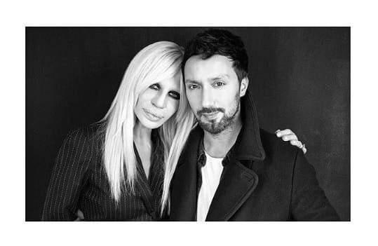 Anrhony bersama Donatella
