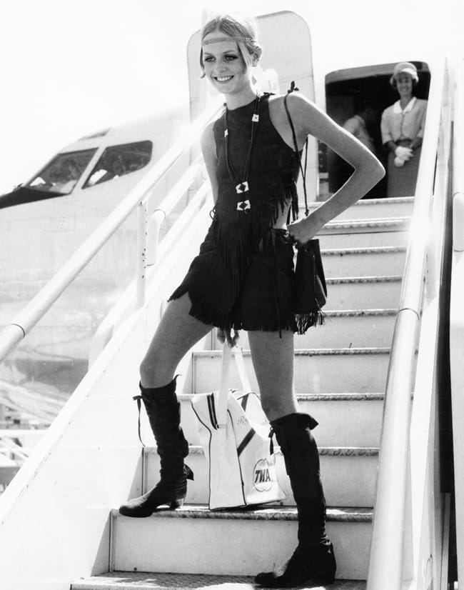 Twiggy Lawson, August 1967