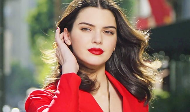 USA. Kendall Jenner starring in an ad for Estee Lauder's new perfume Modern Muse Le Rouge .( ©Estee Lauder ) . Captioned 11th June 2015. Ref: LMK110-51446-110615 Supplied by LMKMEDIA. Editorial Only. Landmark Media is not the copyright owner of these Film or TV stills but provides a service only for recognised Media outlets. pictures@lmkmedia.com