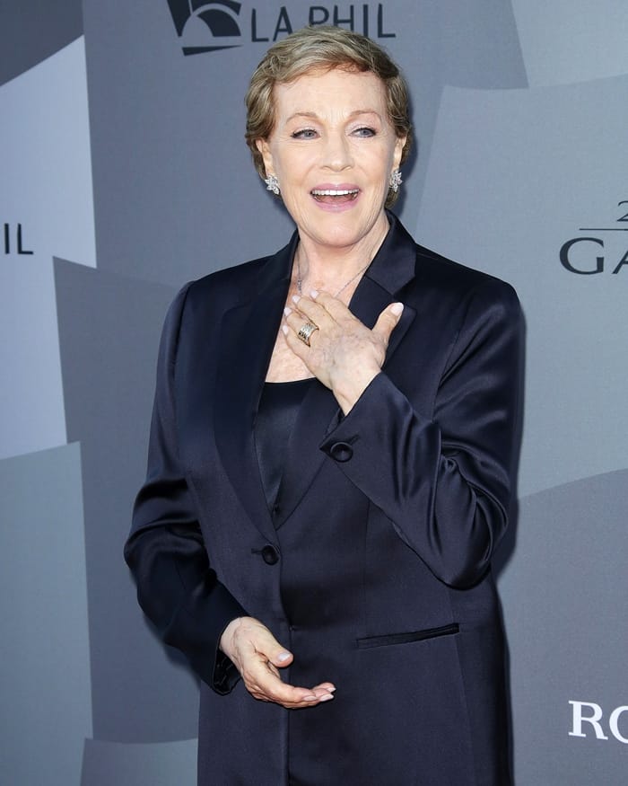 Mandatory Credit: Photo by Jim Smeal/BEImages (2856489bn) Julie Andrews Los Angeles Philharmonic Opening Gala, Los Angeles, America - 29 Sep 2015