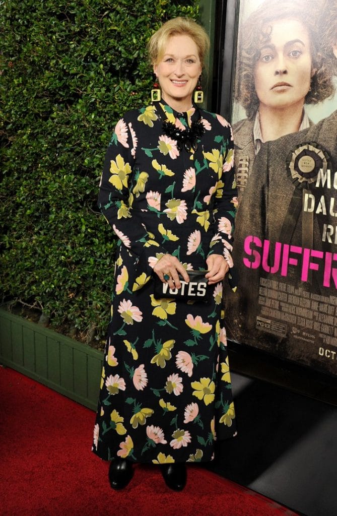 Pictured: Meryl Streep Mandatory Credit © Gilbert Flores/Broadimage Suffragette - Los Angeles Premiere 10/20/15, Beverly Hills, CA, United States of America Broadimage Newswire Los Angeles 1+ (310) 301-1027 New York 1+ (646) 827-9134 sales@broadimage.com http://www.broadimage.com