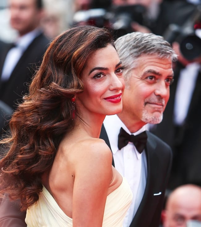Red Carpet arrivals for the Money Monster screening at the 69th Cannes Film Festival Featuring: George Clooney, Amal Clooney Where: Cannes, France When: 12 May 2016 Credit: WENN.com