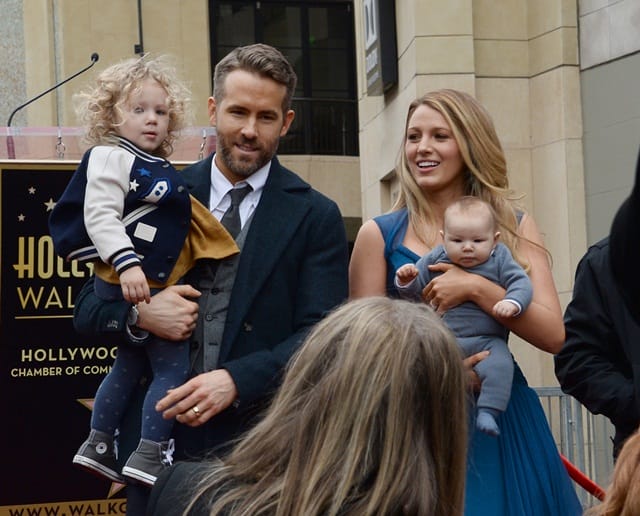Ryan Reynolds honored with star on Hollywood Walk of Fame in Los Angeles