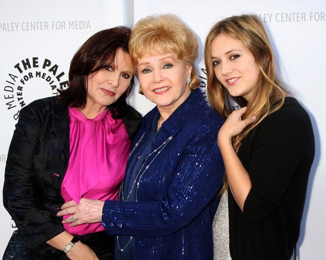 Carrie Fisher, Debbie Reynolds dan Billie Lourd Foto: ©Alpha Press 