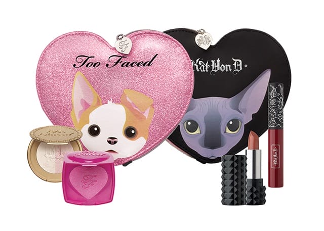 Too Faced x Kat Von D Better Together Bag Solekan Pipi dan Bibir