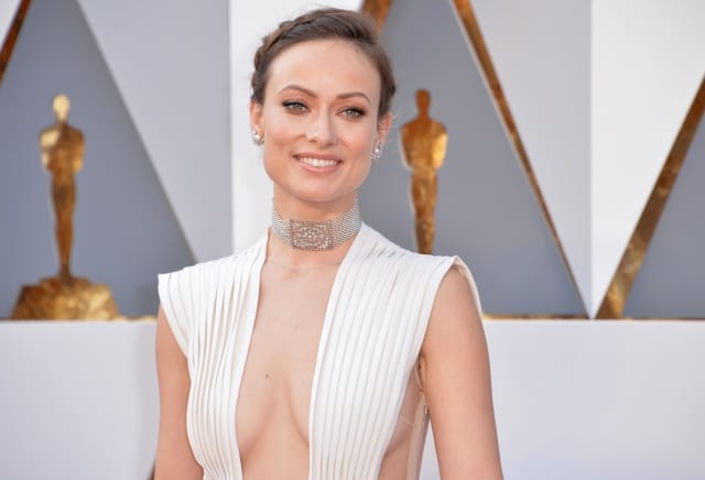 Olivia Wilde arrives at the 88th Academy Awards