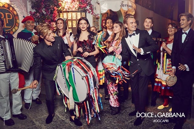 Sonia Ben Ammar, Thylane Blondeau, Cameron Dallas, Brandon Thomas Lee, Presley Gerber, Luka Sabbat, & Rafferty Law Foto: Franco Pagetti