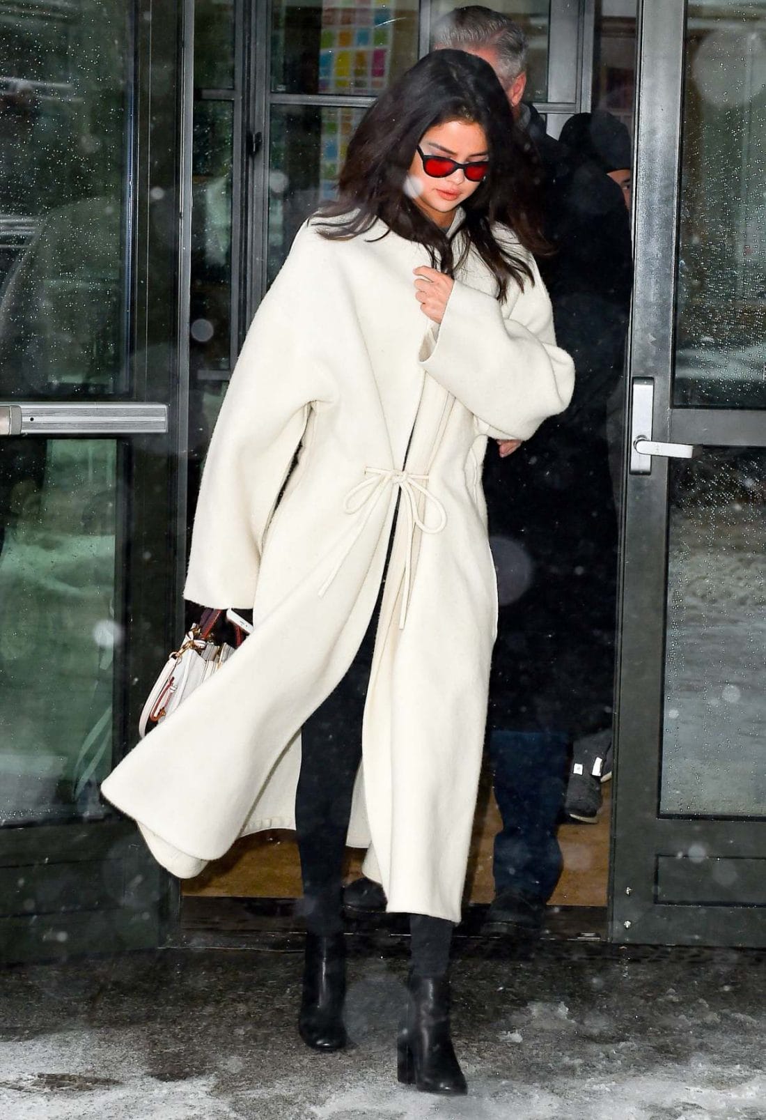best coats moments Selena Gomez