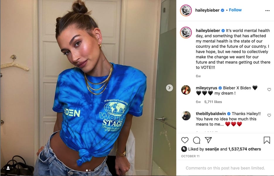 Hailey Bieber cool kids