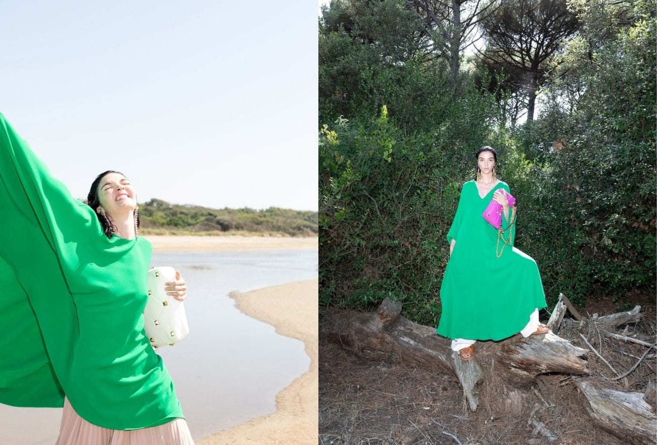 Valentino Resort 2021, Kod Gaya 'Flowy' & Bebas