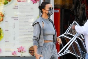 Irina Shayk, satu fesyen "lockdown"