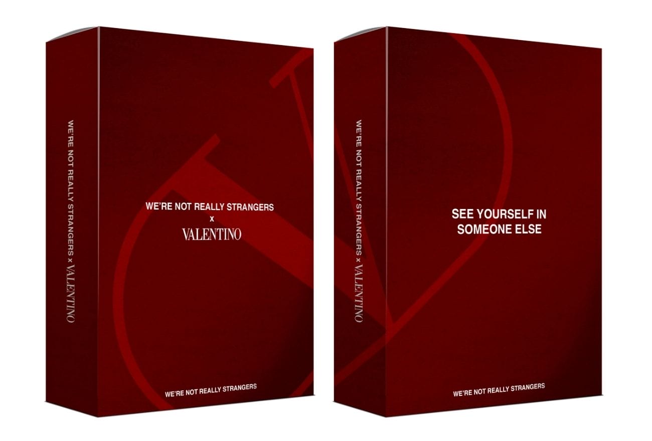 We're Not Really Strangers x Valentino, Bicara Kepositifan dan Kebersamaan