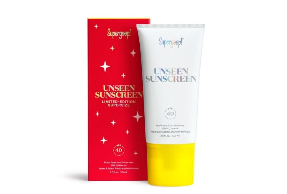 SUPERGOOP UNSEEN SUNSCREEN LIMITED-EDITION SUPERSIZE