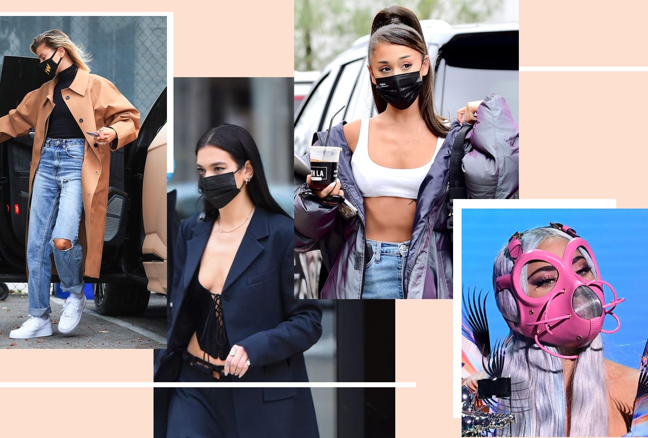 Fesyen Unik Selebriti Luar Negara dan Pelitup Muka