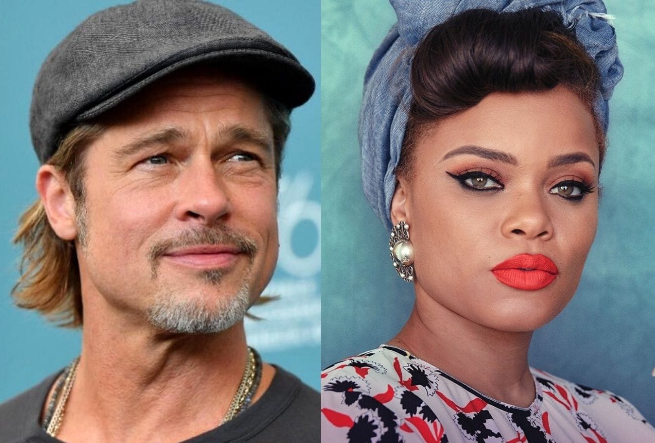 Benarkah Brad Pitt & Andra Day Sedang Hangat Bercinta?