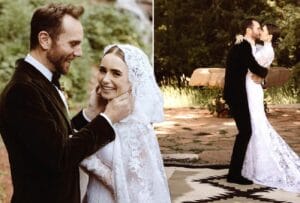 Di Sebalik Upacara Perkahwinan Intim Lily Collins