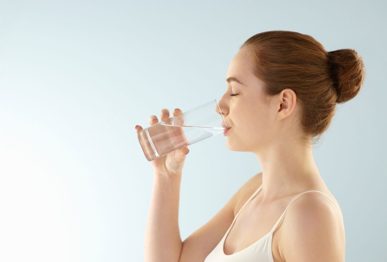 minum air dengan banyak untuk kurangkan lemak pada lengan