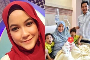 Raja Farah Dikurniakan Puteri Sulung