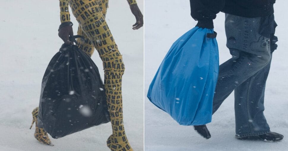 Beg sampah dari kayangan oleh Balenciaga
