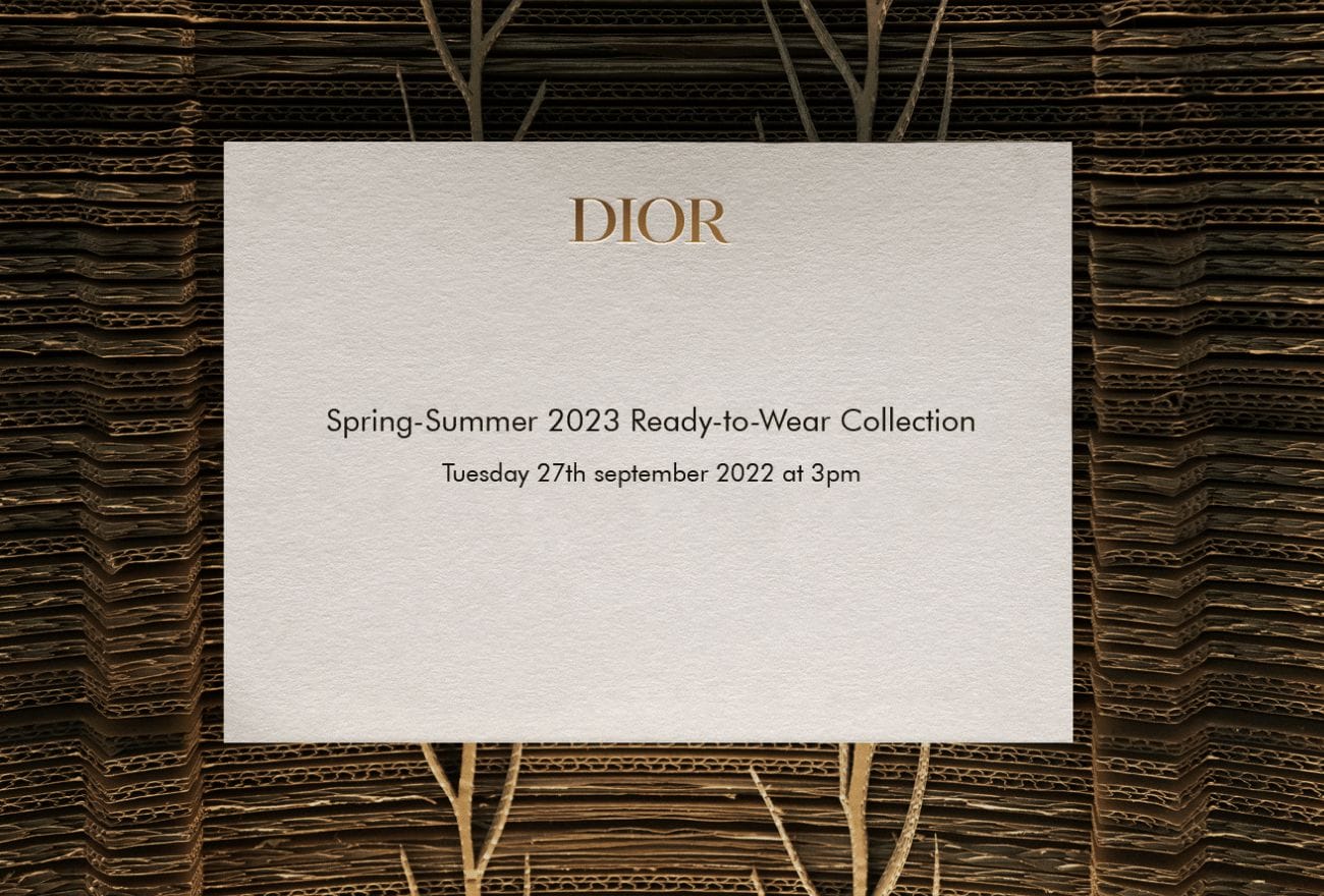Dior Spring Summer 2023