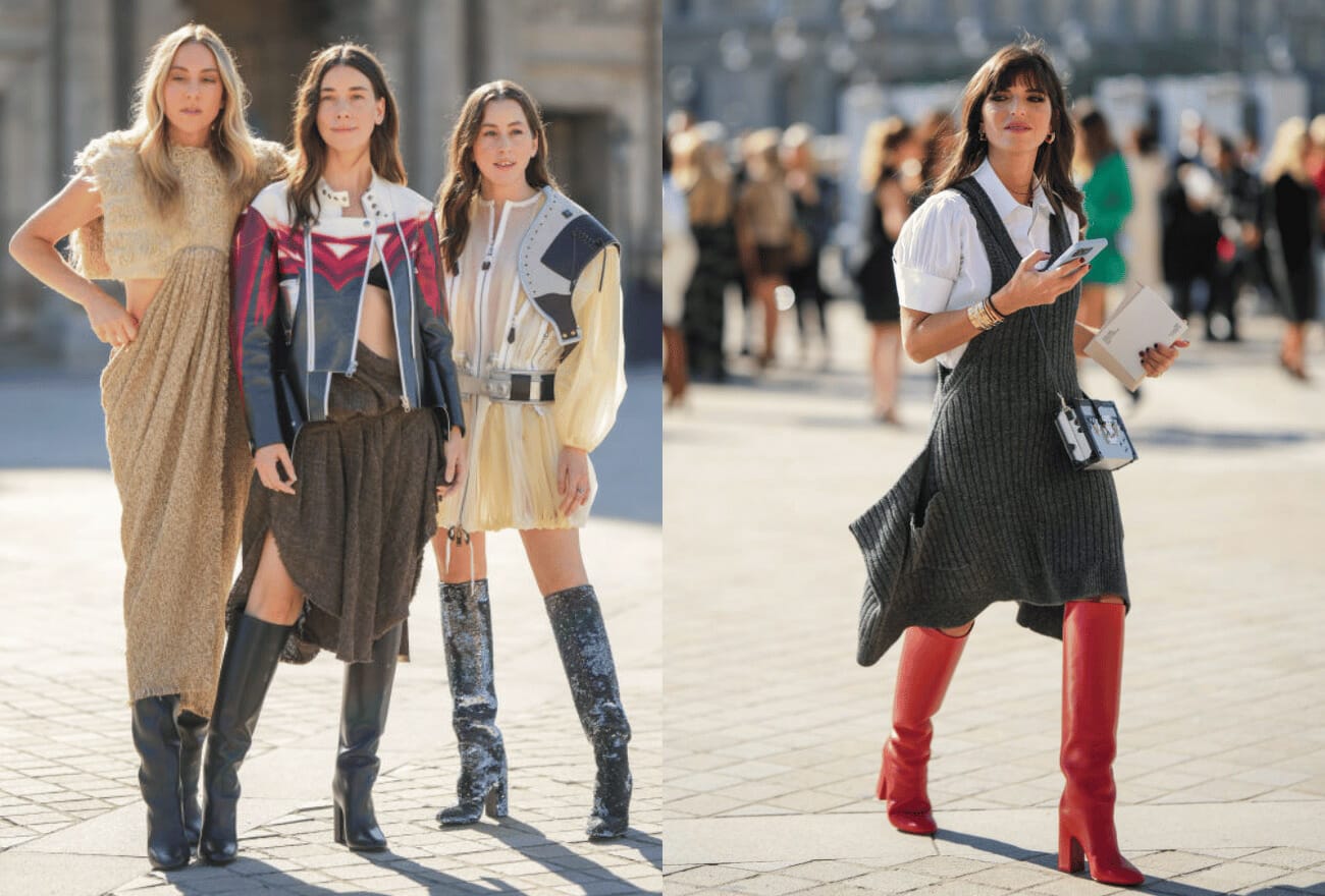 Over-The-Knee Boots Menjadi Pilihan Fesyen 2023