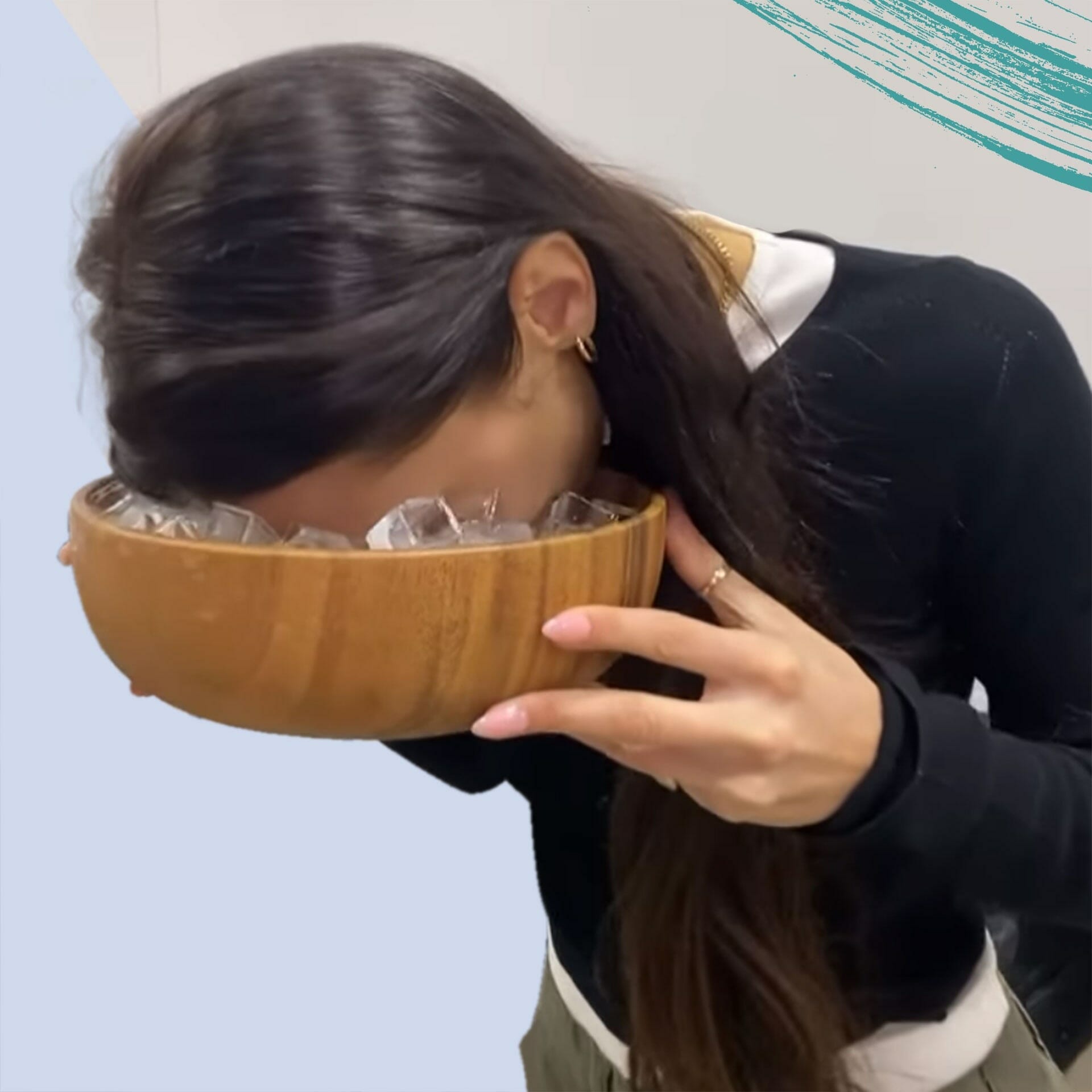 Bella Hadid Ice Face