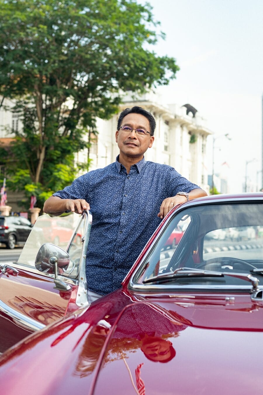 Datuk Mohd Rani Hisham Pemilik Volvo P1800 Raikan Merdeka