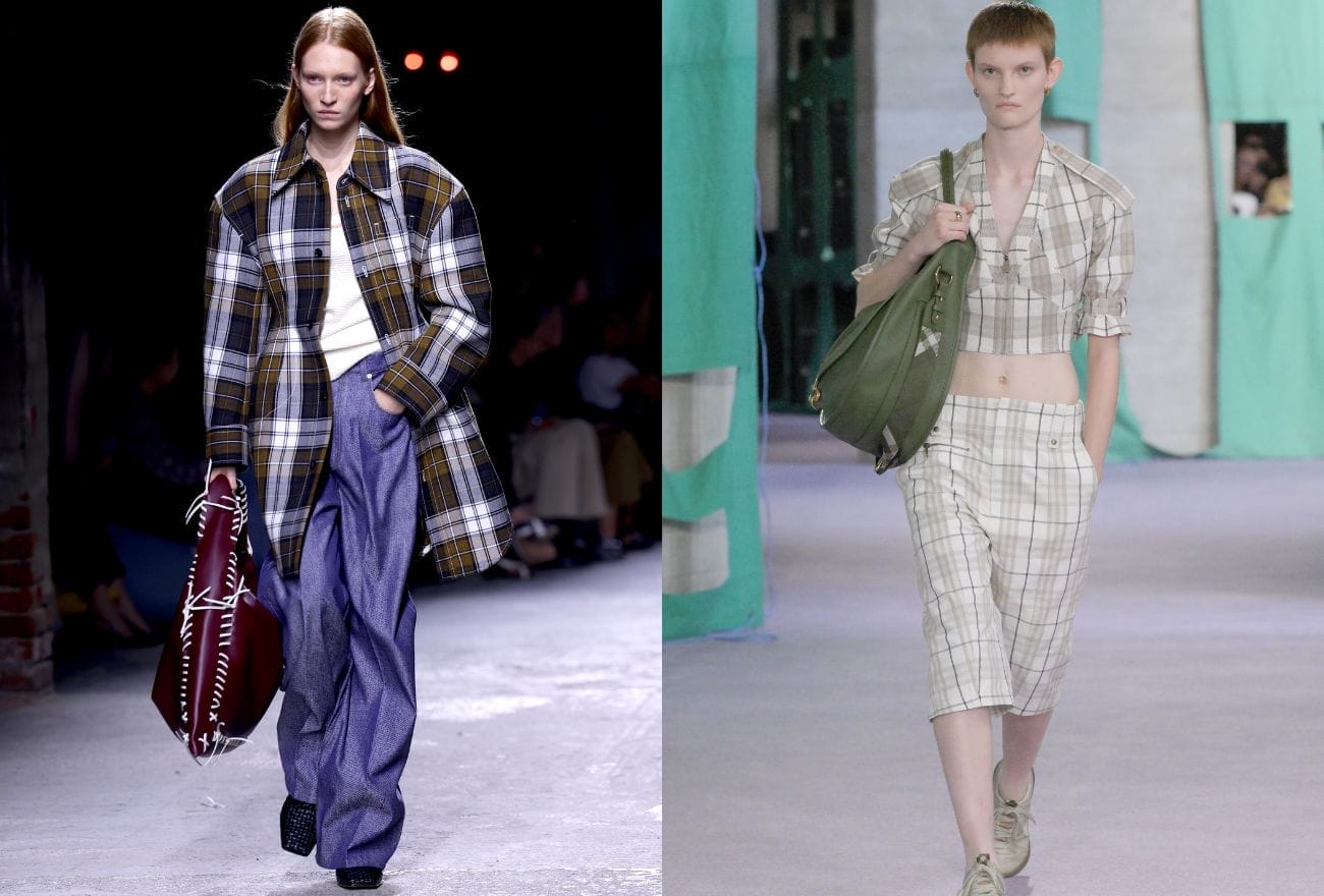 Kitaran fesyen 90's Plaid project
