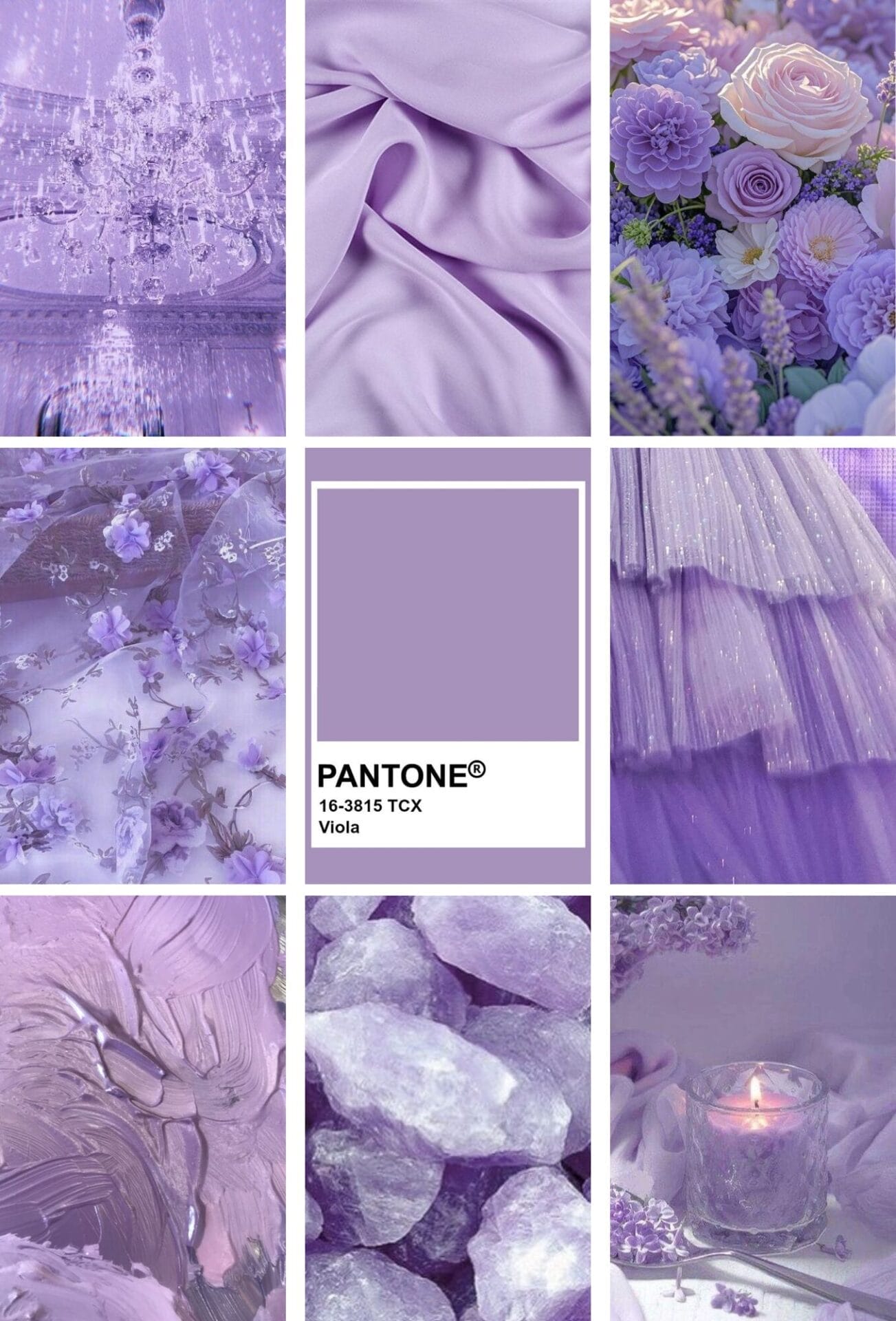 warna palet viola juga bakal menjadi warna terhangat tahun 2025