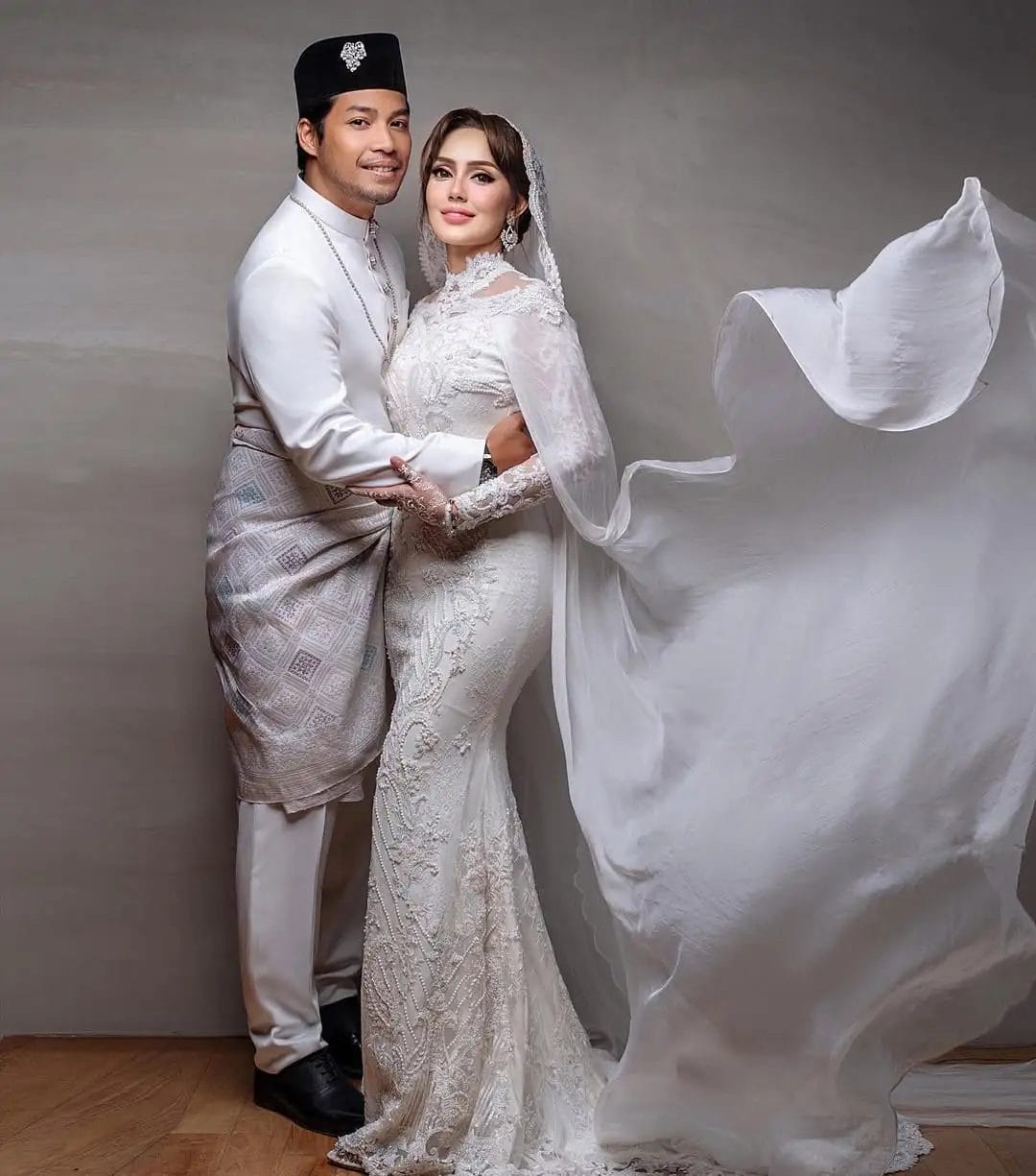 busana perkahwinan Uqasha Senrose