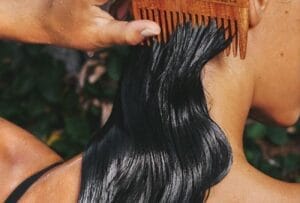 Rahsia Rambut Lebat Gunalah Lendir Daun Bunga Raya