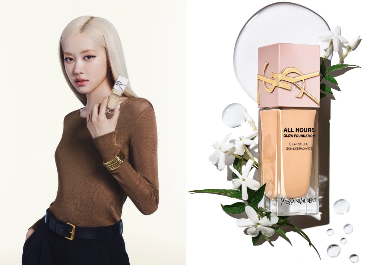YSL Beauty Lancar All Hours Glow Foundation Bersama Rosé